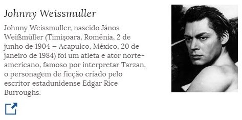 2 de junho - Johnny Weissmuller - ator e nadador estadunidense - o mais famoso Tarzan do cinema.jpg