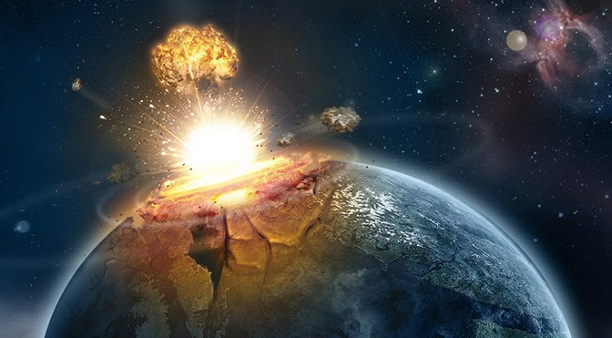 artist-impression-asteroid-impact-earth 
